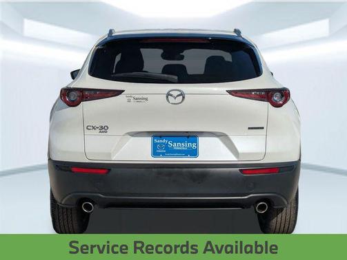 Snowflake White Pearl Mica 2023 Mazda CX-30 2.5 S Preferred Package
