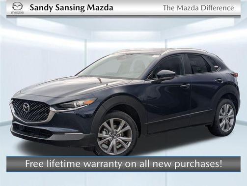 Deep Crystal Blue Mica 2026 Mazda CX-30 2.5 S Preferred Package