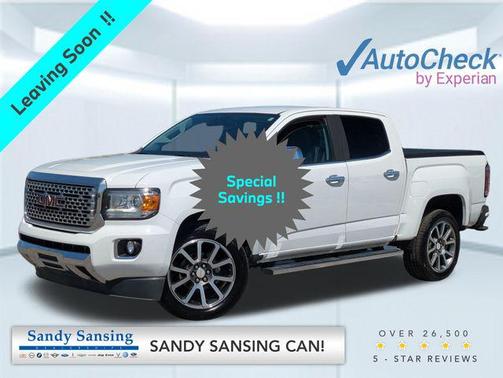 Summit White 2020 GMC Canyon Denali