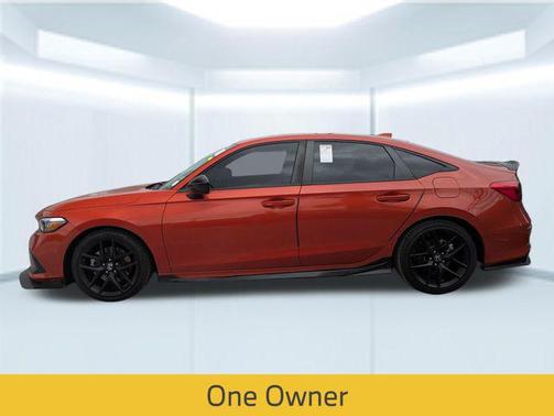 Blazing Orange Pearl 2023 Honda Civic Si Base