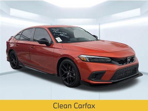 Blazing Orange Pearl 2023 Honda Civic Si Base