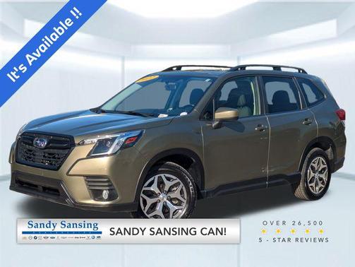 Autumn Green Metallic 2022 Subaru Forester Premium SUV