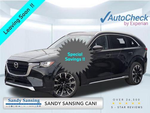 Jet Black Mica 2025 Mazda CX-90 3.3 Turbo S Premium