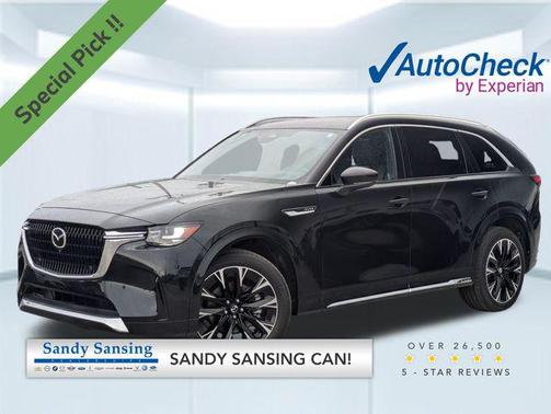 Jet Black Mica 2025 Mazda CX-90 3.3 Turbo S Premium