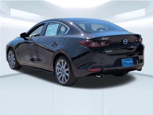 Jet Black Mica 2026 Mazda Mazda3 FWD w/Preferred Package