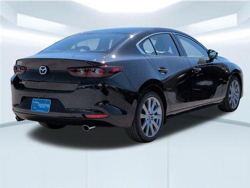 Jet Black Mica 2026 Mazda Mazda3 FWD w/Preferred Package