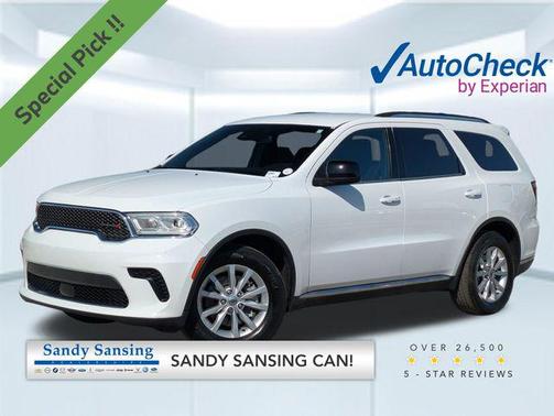 White Knuckle Clearcoat 2023 Dodge Durango SXT Launch Edition RWD