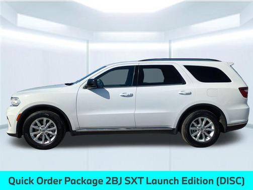 White Knuckle Clearcoat 2023 Dodge Durango SXT Launch Edition RWD