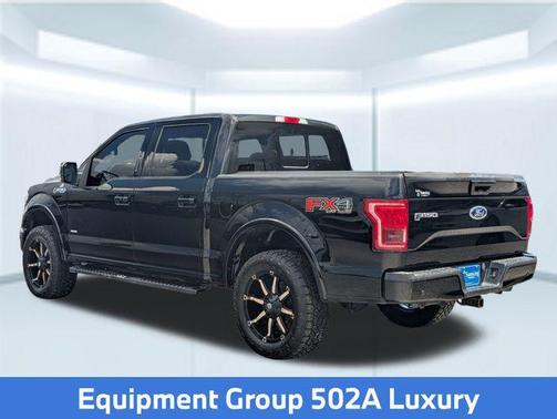 Shadow Black 2017 Ford F-150 Lariat
