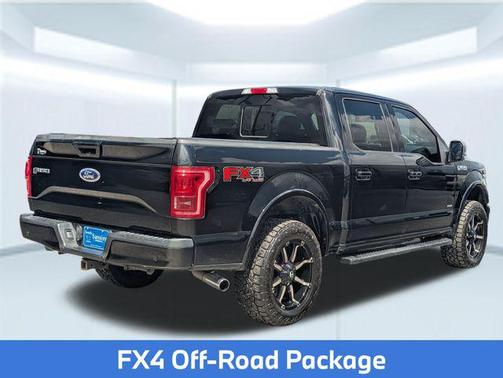 Shadow Black 2017 Ford F-150 Lariat