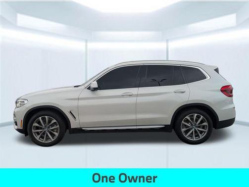 Mineral White Metallic 2019 BMW X3 sDrive30i