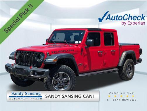 Firecracker Red Clearcoat 2020 Jeep Gladiator Rubicon
