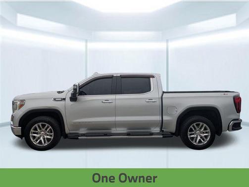 Quicksilver Metallic 2021 GMC Sierra 1500 SLT