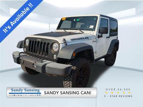 Bright White Clearcoat 2017 Jeep Wrangler Big Bear