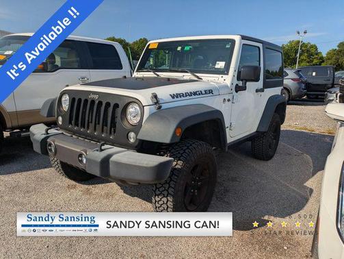 Bright White Clearcoat 2017 Jeep Wrangler Big Bear