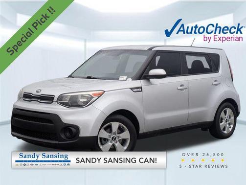 Bright Silver 2017 Kia Soul Base