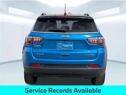 Hydro Blue Pearlcoat 2025 Jeep Compass Limited