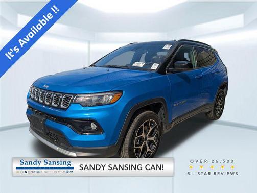 Hydro Blue Pearlcoat 2025 Jeep Compass Limited