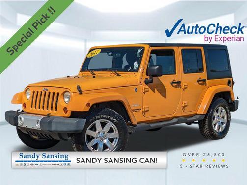 2012 Jeep Wrangler Unlimited Sahara