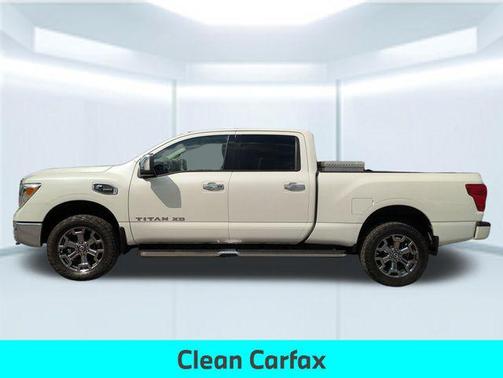 Pearl White 2017 Nissan Titan XD SL