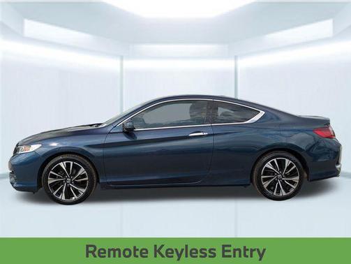 Blue 2017 Honda Accord EX-L