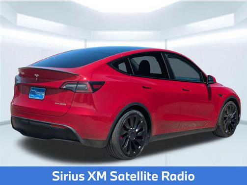 Red Multi-Coat 2022 Tesla Model Y Performance Dual Motor All-Wheel Drive
