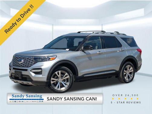 Iconic Silver Metallic 2020 Ford Explorer Platinum