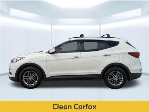 Pearl White 2018 Hyundai Santa Fe Sport 2.4L