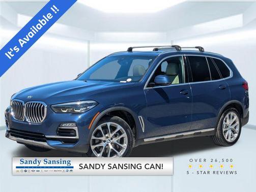 Phytonic Blue Metallic 2021 BMW X5 xDrive40i