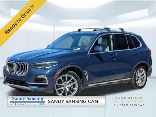 Phytonic Blue Metallic 2021 BMW X5 xDrive40i