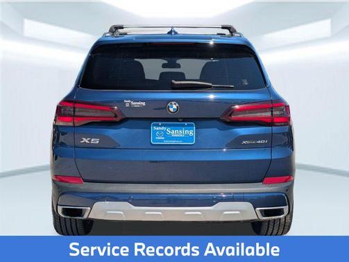 Phytonic Blue Metallic 2021 BMW X5 xDrive40i