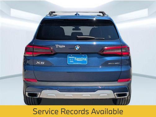 Phytonic Blue Metallic 2021 BMW X5 xDrive40i
