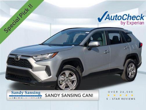 Silver Sky Metallic 2025 Toyota RAV4 XLE