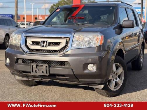 Polished Metal Metallic 2011 Honda Pilot EX-L