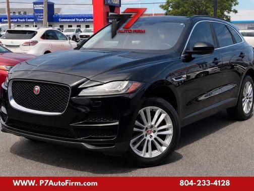 Ebony Black 2017 Jaguar F-PACE 35t Prestige