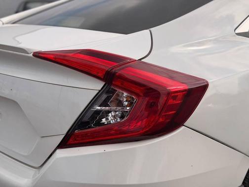 White Orchid Pearl 2018 Honda Civic EX-T