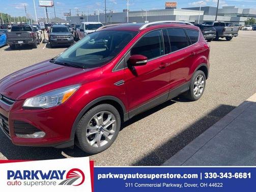 Ruby Red Metallic Tinted Clearcoat 2016 Ford Escape Titanium