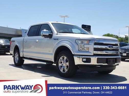 Ingot Silver Metallic 2016 Ford F-150 Lariat