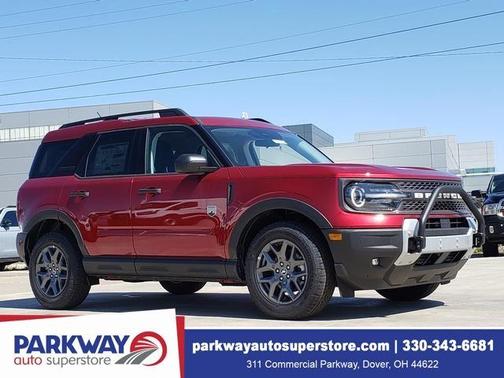 Ruby Red Metallic Tinted Clearcoat 2026 Ford Bronco Sport Big Bend