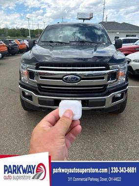 Shadow Black 2018 Ford F-150 XLT
