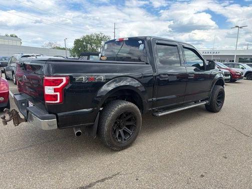 Shadow Black 2018 Ford F-150 XLT