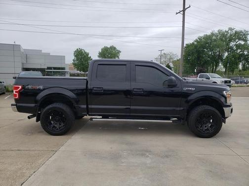 Shadow Black 2018 Ford F-150 XLT