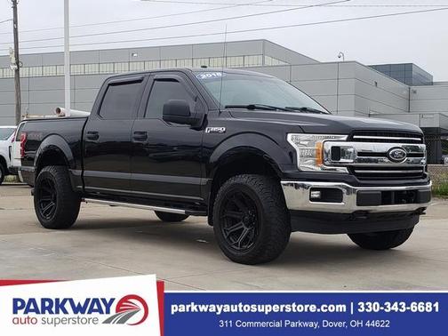 Shadow Black 2018 Ford F-150 XLT