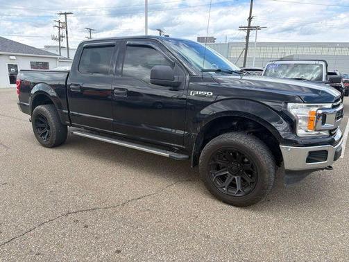 Shadow Black 2018 Ford F-150 XLT