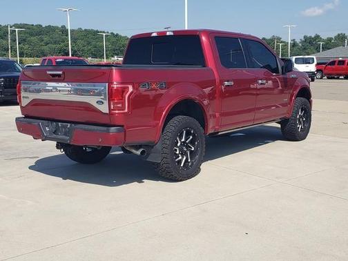 Ruby Red Metallic 2016 Ford F-150 Platinum