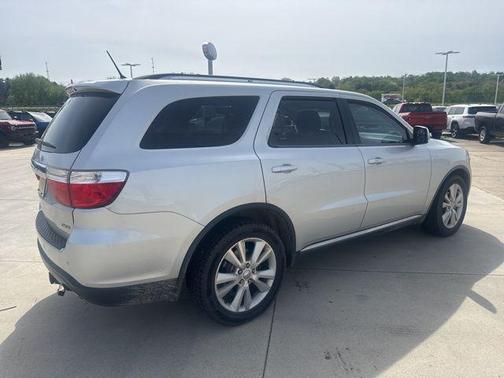 Bright Silver Clearcoat Metallic 2012 Dodge Durango Crew