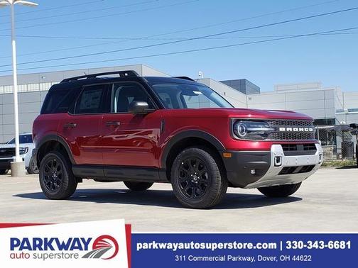 Ruby Red Metallic Tinted Clearcoat 2026 Ford Bronco Sport Badlands