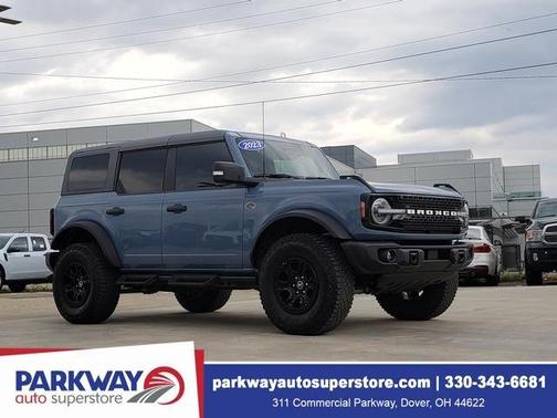 Azure Gray Metallic 2023 Ford Bronco Wildtrak