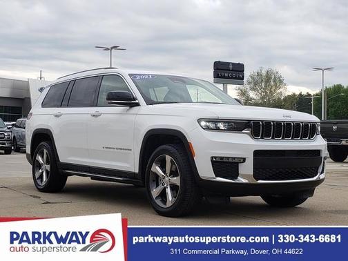 Bright White Clearcoat 2021 Jeep Grand Cherokee L Limited