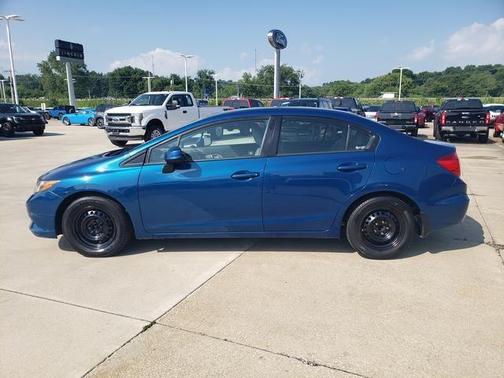 Dyno Blue Pearl 2012 Honda Civic LX